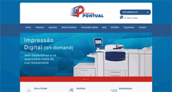 Desktop Screenshot of graficapontual.com.br