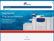 Tablet Screenshot of graficapontual.com.br